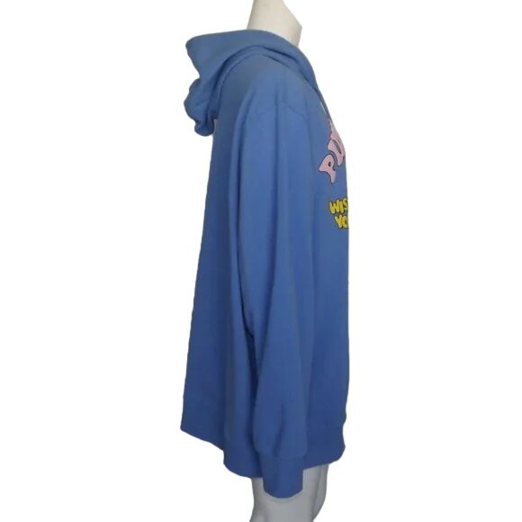 PINK FLOYD Wish You Were Here Hoodie, 3XL, LIGHT BLUE Pullover Sweatshirt - Picture 7 of 13